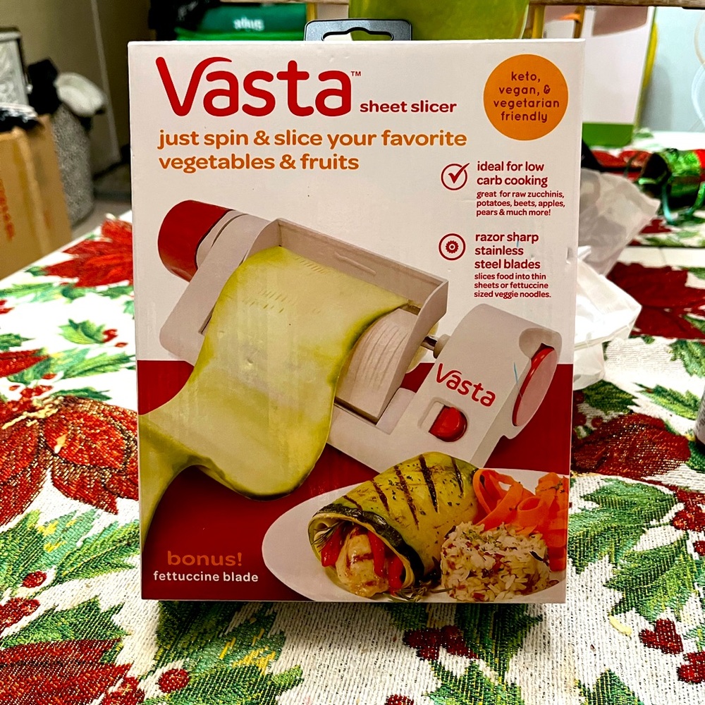 Vast sheet slicer for fruit and vegetables brand new in box